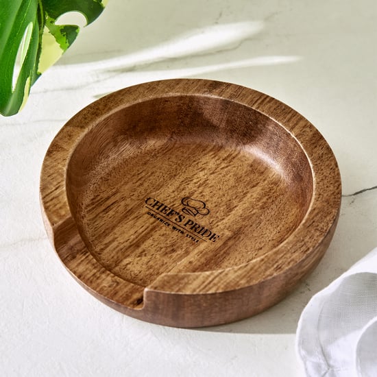 Chefs Pride Marion Acacia Wood Spoon Rest