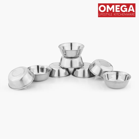 OMEGA 32Pcs Stainless Steel Dinner Set