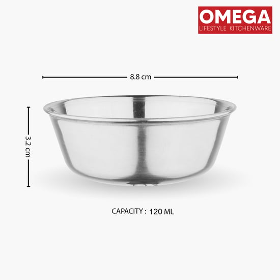 OMEGA 32Pcs Stainless Steel Dinner Set