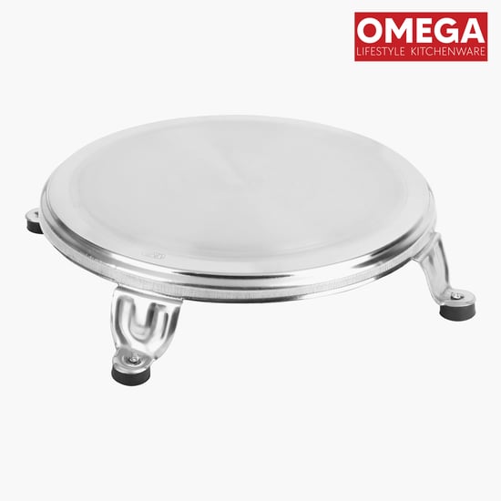 OMEGA Stainless Steel Rolling Board with Pin