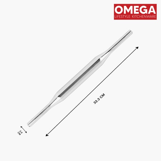 OMEGA Stainless Steel Rolling Board with Pin