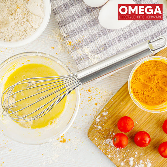 OMEGA Stainless Steel Whisk