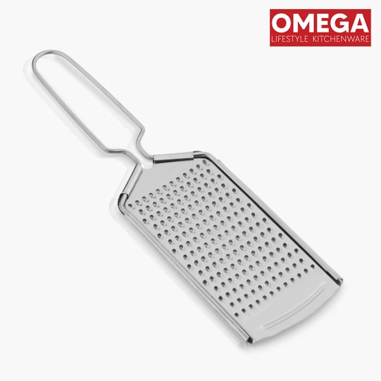 OMEGA Stainless Steel Grater with Wire Handle