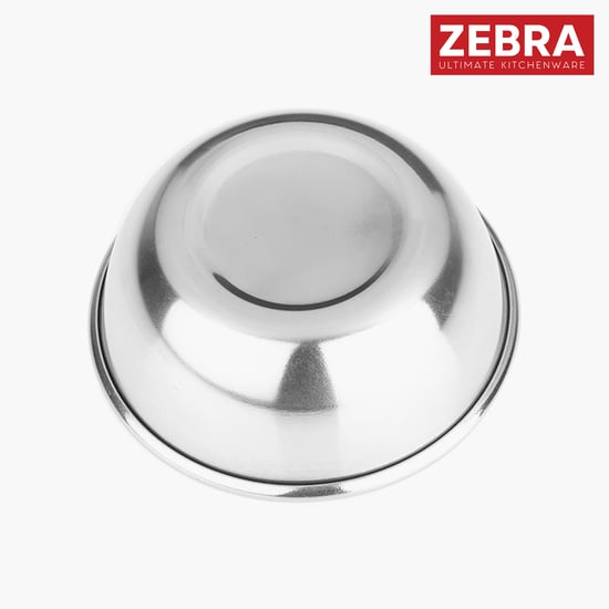 ZEBRA Set of 6 Stainless Steel Veg Bowls - 280ml