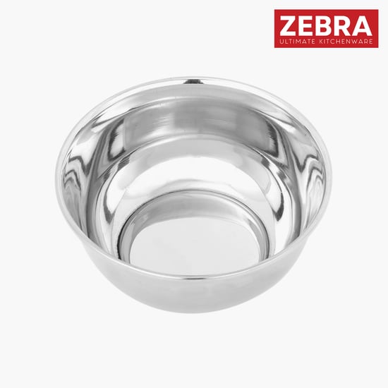 ZEBRA Set of 6 Stainless Steel Veg Bowls - 280ml