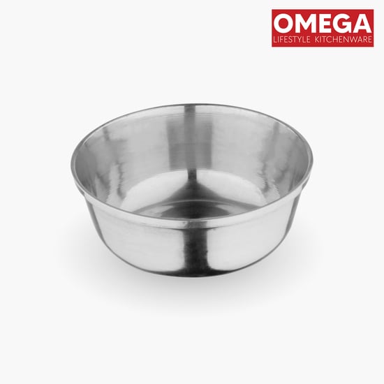 OMEGA Set of 6 Stainless Steel Katori - 140ml