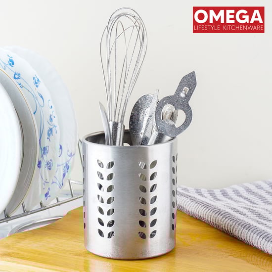 OMEGA Stainless Steel Cutlery Holder