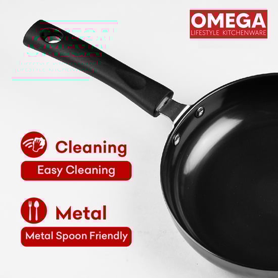 OMEGA G-Home Aluminium Hard Anodized Frypan - 1.2L