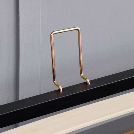 Helios Bravo Aden King Bed with Hydraulic Storage - Grey