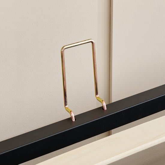 Helios Bravo Betty Queen Bed with Hydraulic Storage - Brown