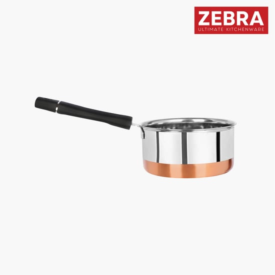 ZEBRA Stainless Steel Copper Bottom Sauce Pan - 1.2L