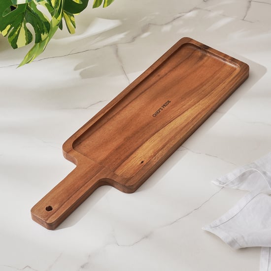 Chef's Pride Jepson Acacia Wood Serving Platter - 42x13cm