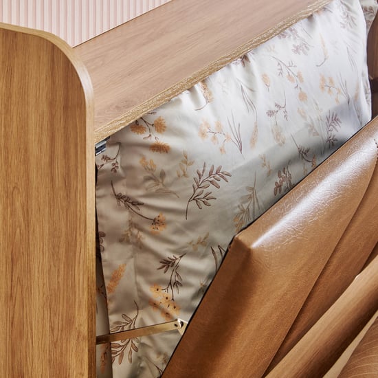 Lexus Savanna King Bed with Box Storage - Brown
