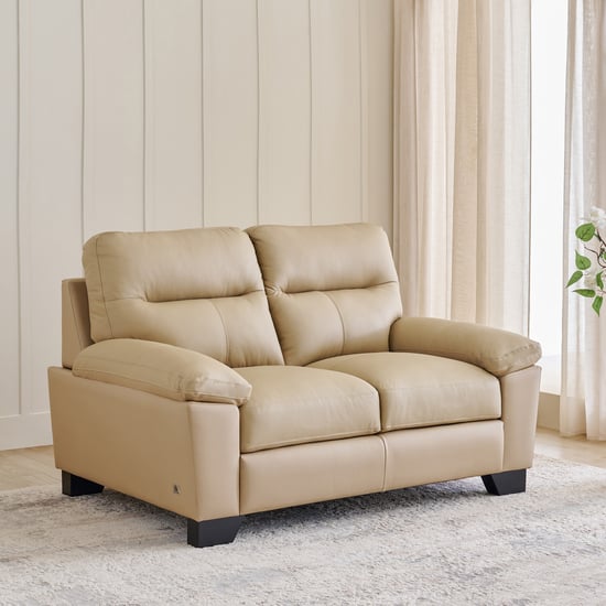 Winchester NXT Half Leather 2-Seater Sofa - Brown