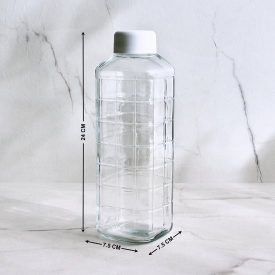 Marley Cuba Set of 4 Glass Water Bottles - 1L