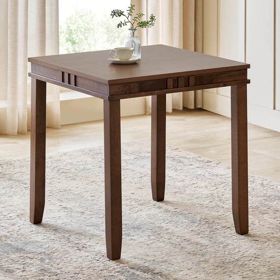 Trio Solid Wood 2-Seater Dining Table - Walnut