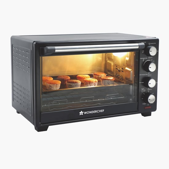 WONDERCHEF Stainless Steel Toaster and Griller Oven - 28L