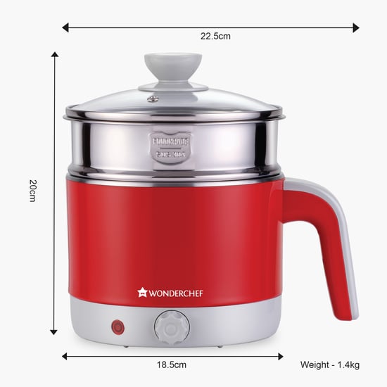 WONDERCHEF Luxe Stainless Steel Multicook Kettle - 1.2L