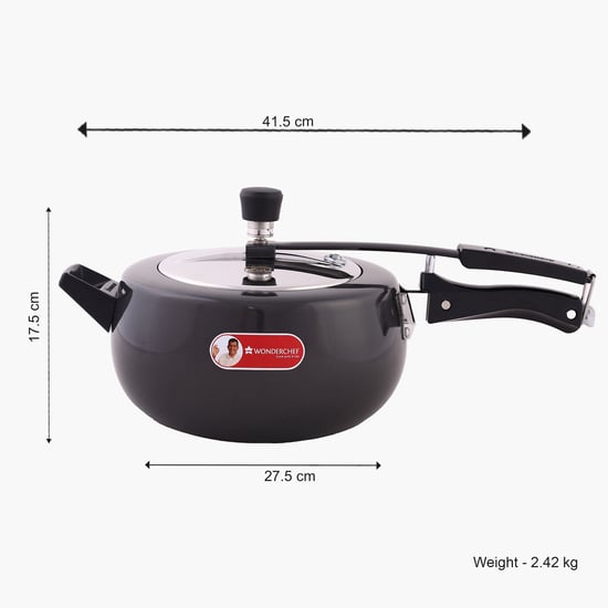 WONDERCHEF Taurus Hard Anodized Aluminium Pressure Cooker - 5L