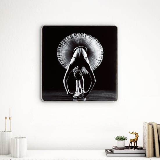 Aura Ballerine Wooden Printed Picture Frame - 30x30cm