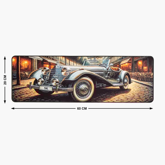 Aura Retro Car Print Picture Frame - 60x20cm