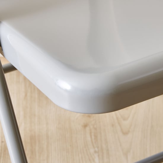 Fiji Metal Folding Chair - Grey