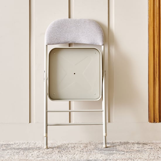 Melony Fabric Folding Chair - Beige
