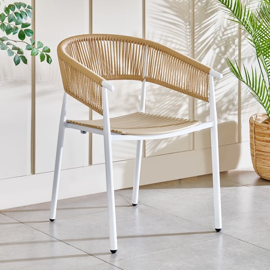 Toscano Metal Outdoor Chair - Beige