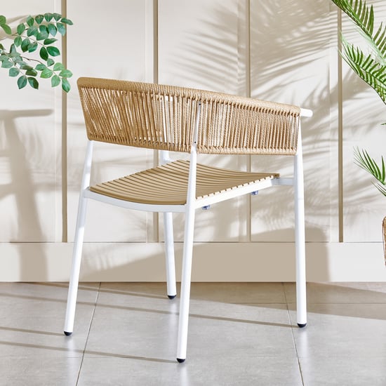 Toscano Metal Outdoor Chair - Beige