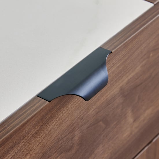 Hadley Dresser Mirror with Drawer - Oak