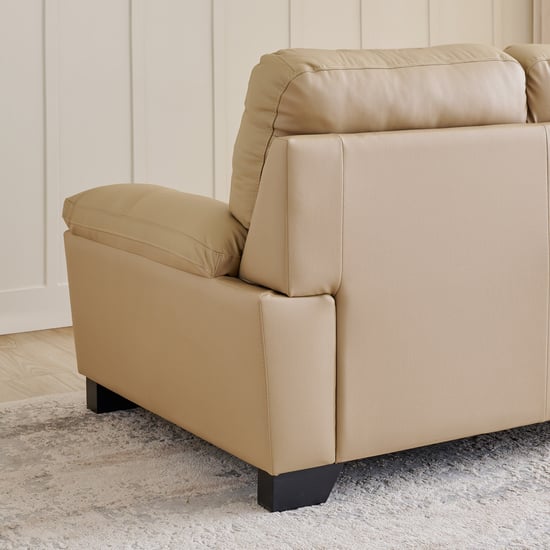 Winchester NXT Half Leather 3+1+1 Seater Sofa Set - Beige | Beige