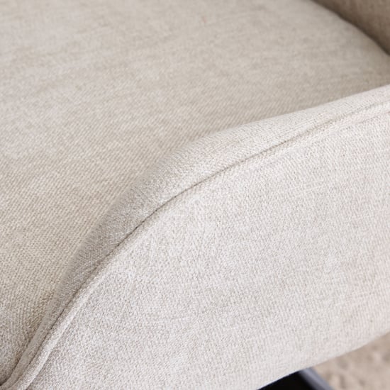 Hadley Set of 2 Fabric Dining Chairs - Grey