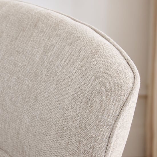 Hadley Set of 2 Fabric Dining Chairs - Grey