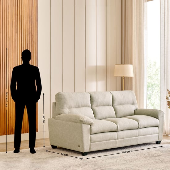 Mojo NXT Fabric 3+1+1 Seater Sofa Set