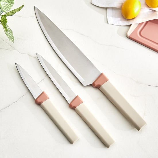 Jarvis Brilon Set of 3 Stainless Steel Knives