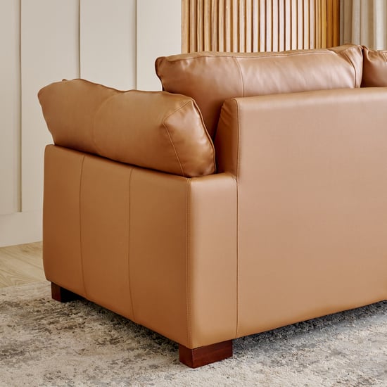 Sorrento NXT Half Leather 2-Seater Sofa - Tan