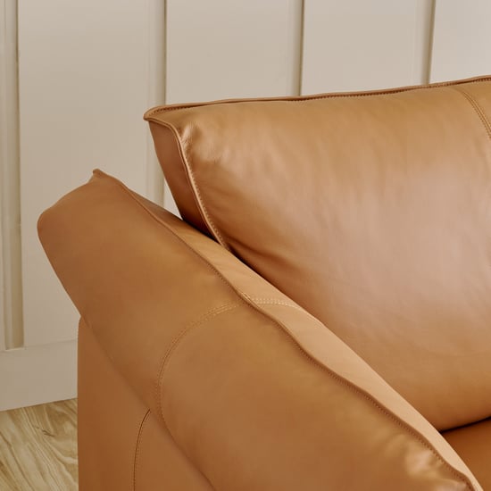 Sorrento NXT Half Leather 2-Seater Sofa - Tan