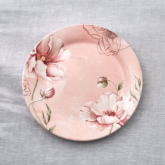 Alora Blush Serenity Stoneware Floral Print Side Plate - 22.5cm