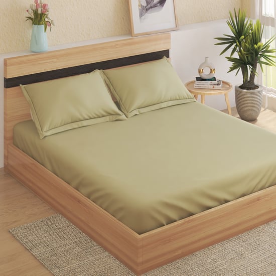 Sienna Cotton 144TC 3Pcs Super King Bedsheet Set