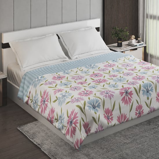 Juniper Parc Floral Print Double Dohar
