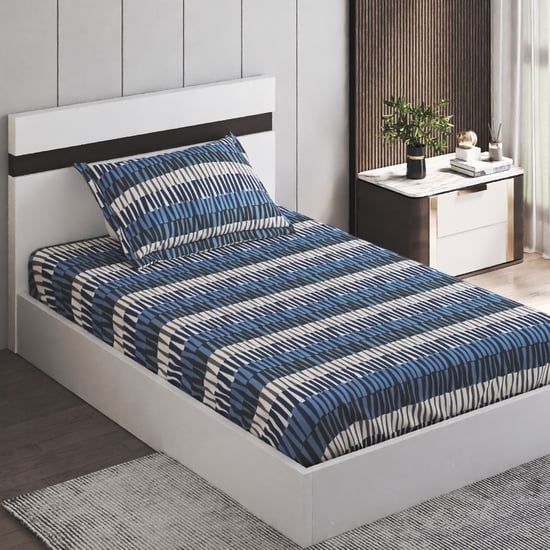 Juniper Prato Printed 2Pc Single Bedsheet Set