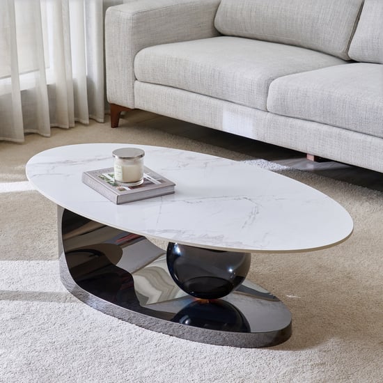 Stockholm Sintered Stone Top Coffee Table - Grey