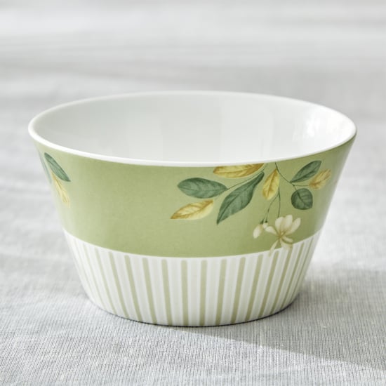 Mandarin Botanica Emily Set of 3 Bone China Printed Serving Bowl - 470ml