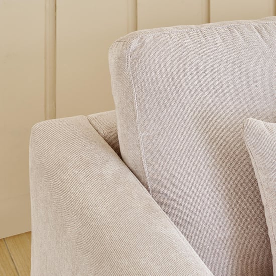 Andes NXT Fabric 3+2 Seater Sofa Set with Cushions - Beige
