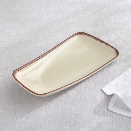 Meadows Plato Melamine Slanted Serving Platter - 24x13cm