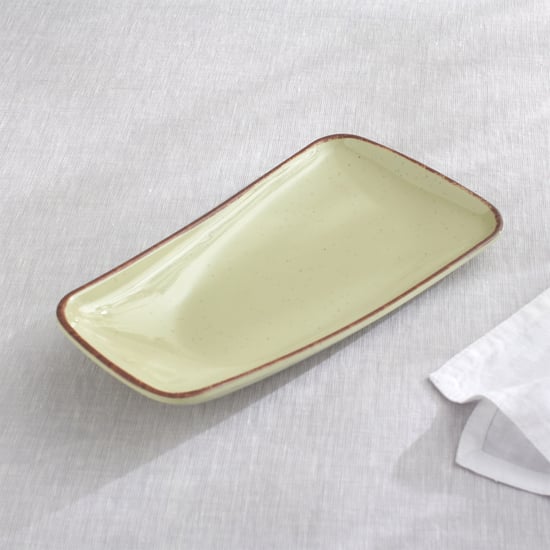 Meadows Plato Melamine Slanted Serving Platter - 24x13cm