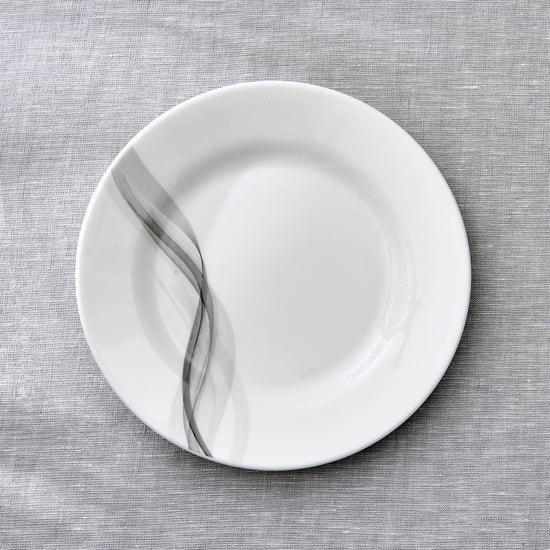 Lucas Helix Bone China Printed Side Plate - 19.5cm