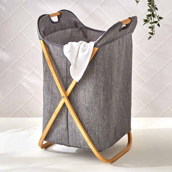 Regan Oxford Fabric Laundry Hamper