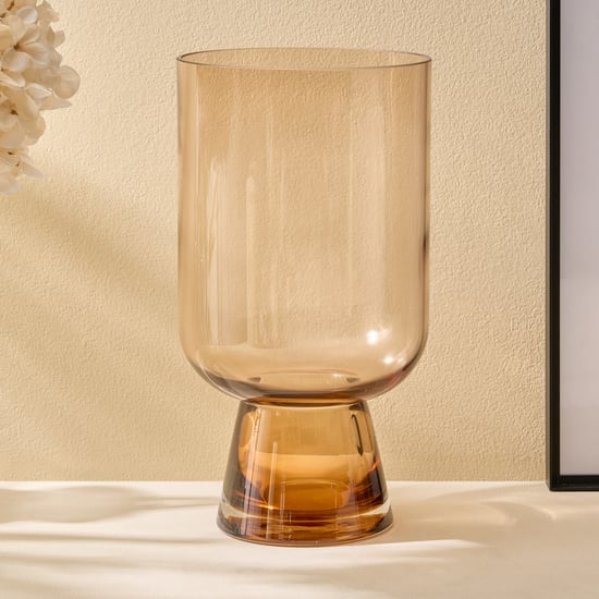 Acroma Est Hava Glass Hurricane Candle Holder
