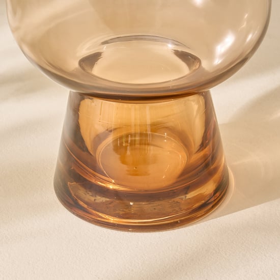 Acroma Est Hava Glass Hurricane Candle Holder